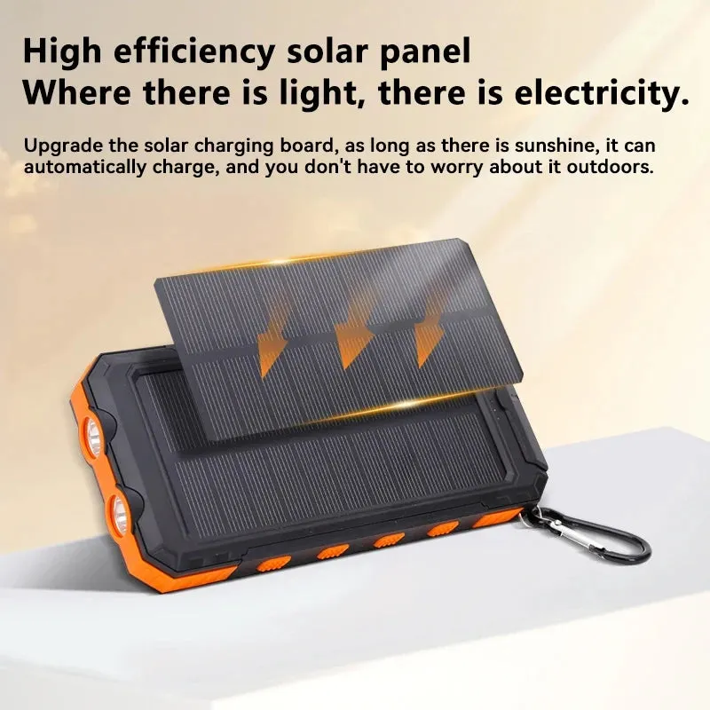 50000mAh Solar Power Bank Large Capacity