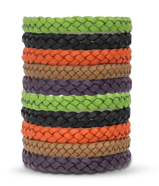 5Pcs/lot Mosquito Killer Leather Bracelet