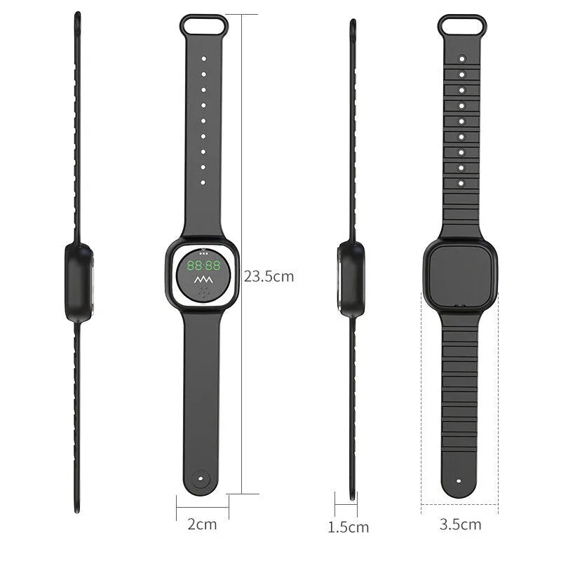 5V Clock Display Mosquito Repellent Watch Ultrasonic Anti-Mosquito Bracelet Outdoor Indoor Children And Adults Mosquito Prevention Device