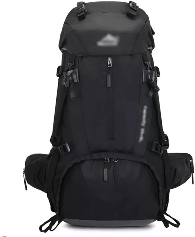 60L Mountaineering Bag Travel Backpack Outdoor Camping Rucksack Men's Backpack (C,As the picture shows)