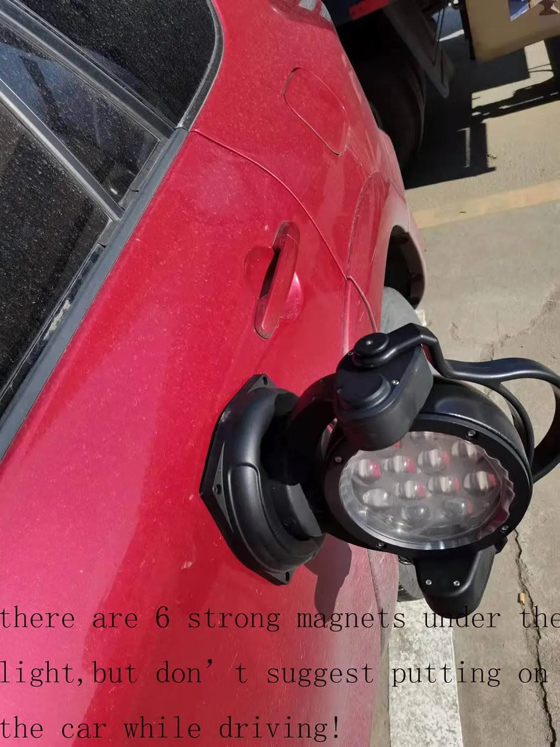 60w Remote Control Led Searchlight Marine Boat Portable 360 Degrees Rotating Remote Control 9-32V Work Light Spot Light Fog Lights Offroad Lights for SUV ATV 4wd Truck Boat Led Spotlight