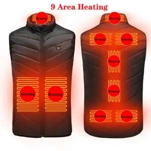 9 Area Self Heating Vest Jacket