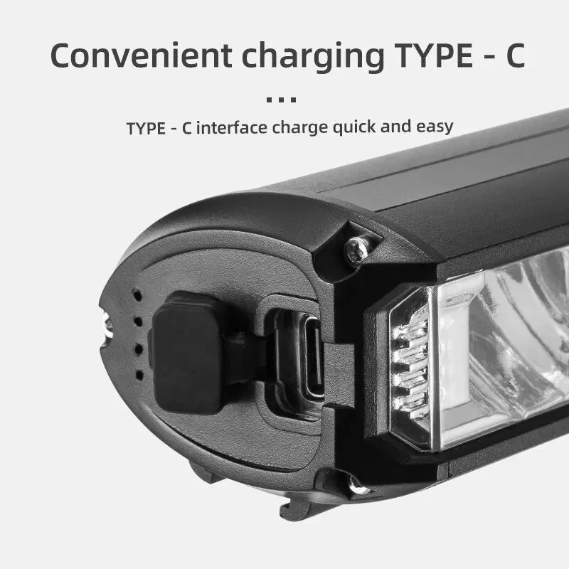 900lm Usb Waterproof and Rechargeable Bike Light
