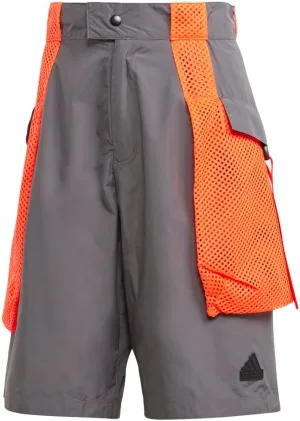 adidas Men's City Escape Premium Shorts, Grey, Small