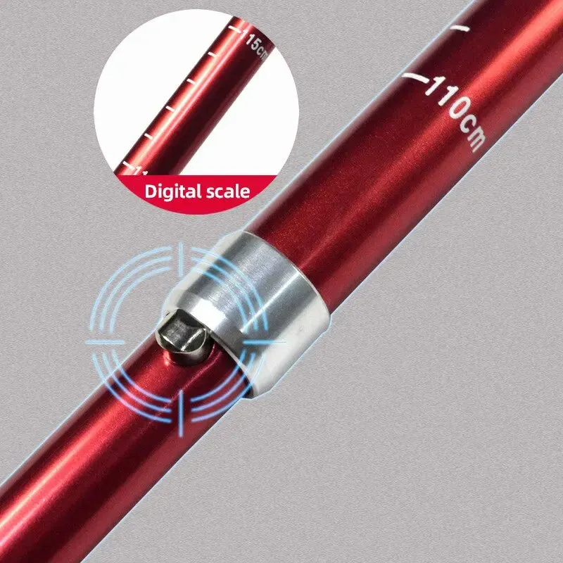 Adjustable 5-Section Trekking Pole for Stability & Comfort