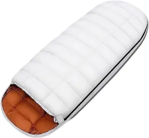Adult Down Sleeping Bag Machine Washable Ultra Light Three Season Sleeping Bag Home Travel Camping Sleeping Bag