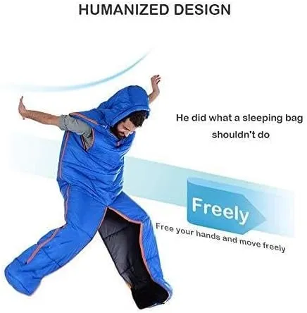 Adult Winter Sleeping Bag with Compression Bag, Waterproof & Breathable, Comfortable for All-Season Outdoor Use