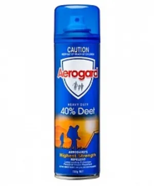 Aerogard 40% Deet Highest Strength Aerosol 150g