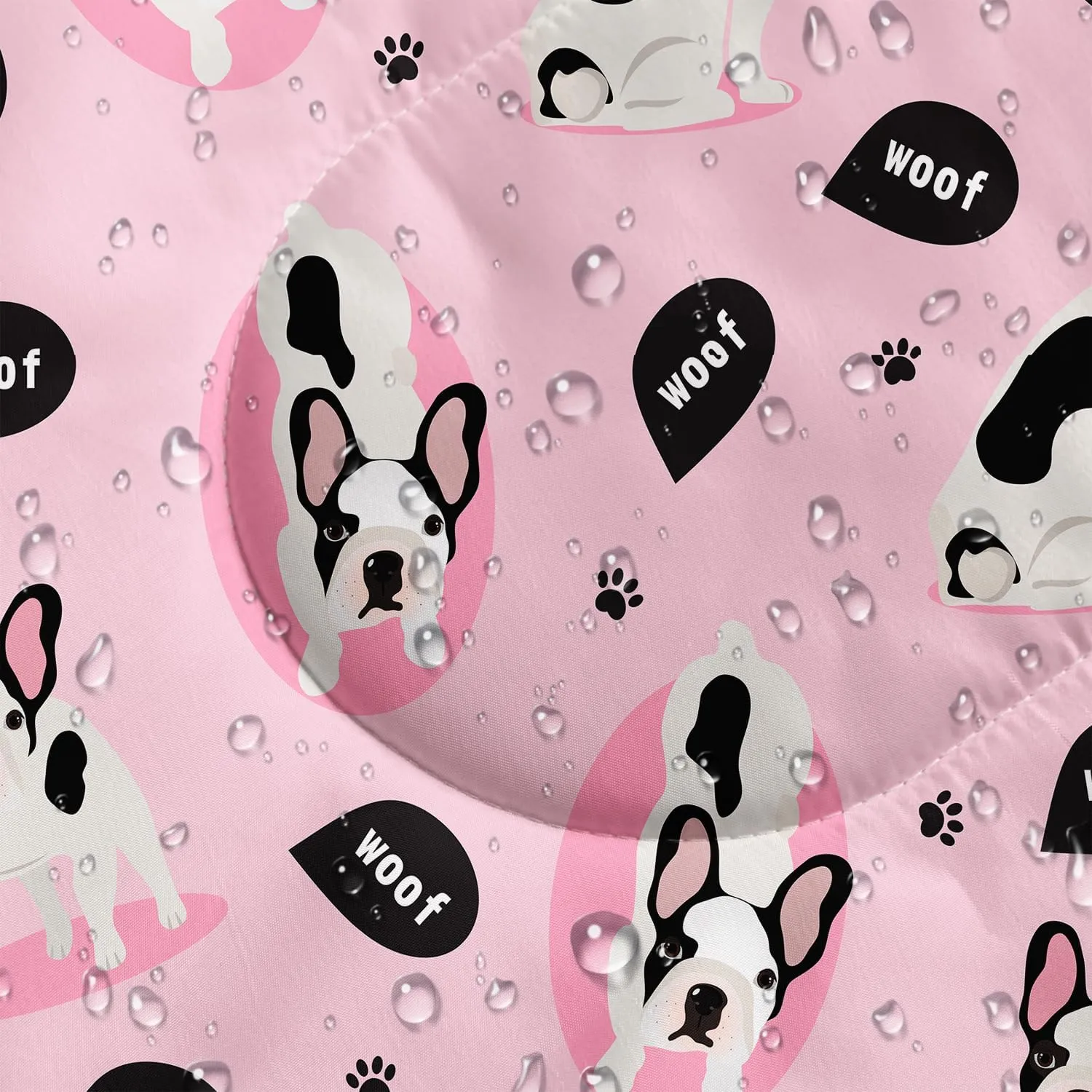 AILONEN Cartoon Fox Camping Sleeping Bag for Boys Girls Adults,Lightweight & Waterproof,3 Season Warm & Cold Weather,Portable,Kawaii Fox Printed Sleeping Bag,Traveling,Camping,Hiking