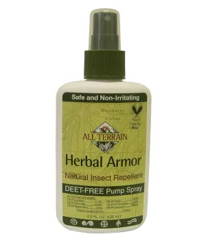 All Terrain Herbal Armor Insect Repellant Spray, 4 Ounce -- 6 per case.6