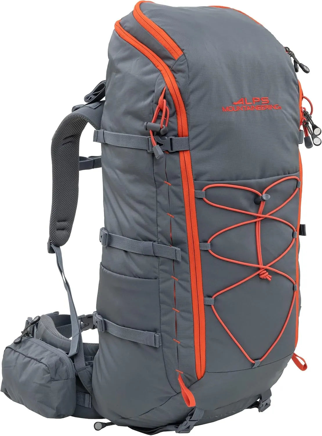 ALPS Mountaineering Canyon 55L, Gray/Chili