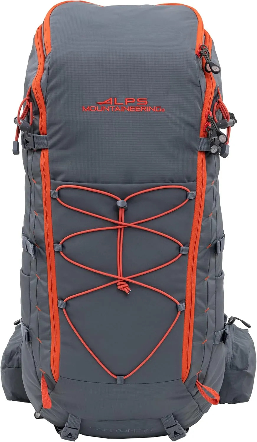 ALPS Mountaineering Canyon 55L, Gray/Chili