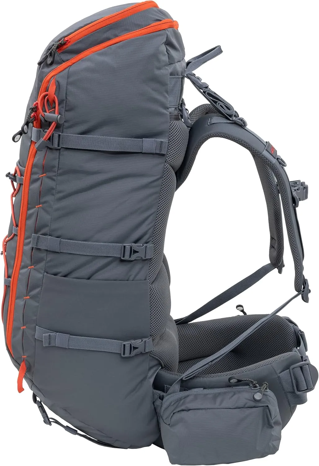 ALPS Mountaineering Canyon 55L, Gray/Chili