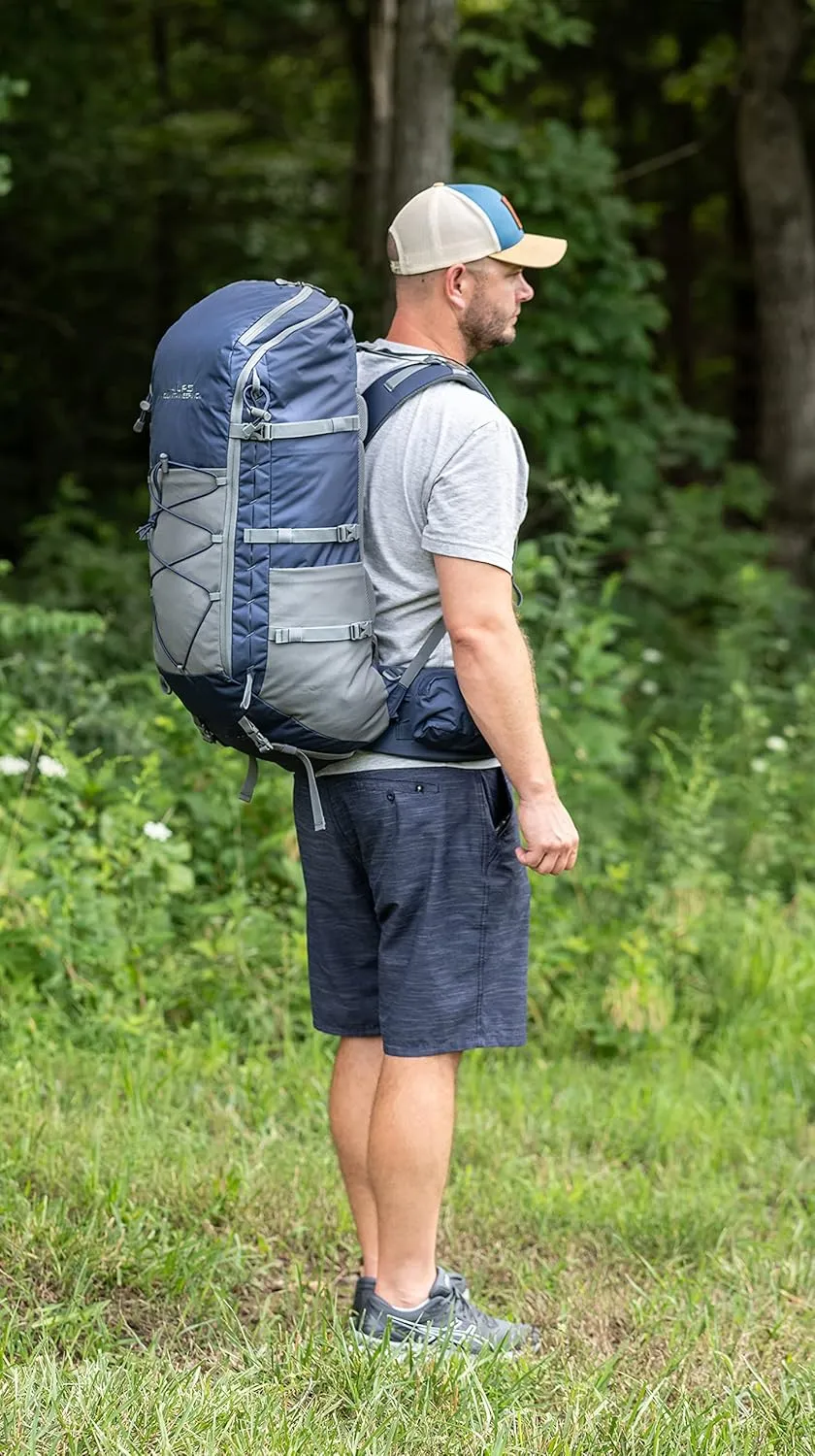 ALPS Mountaineering Canyon 55L, Navy/Gray