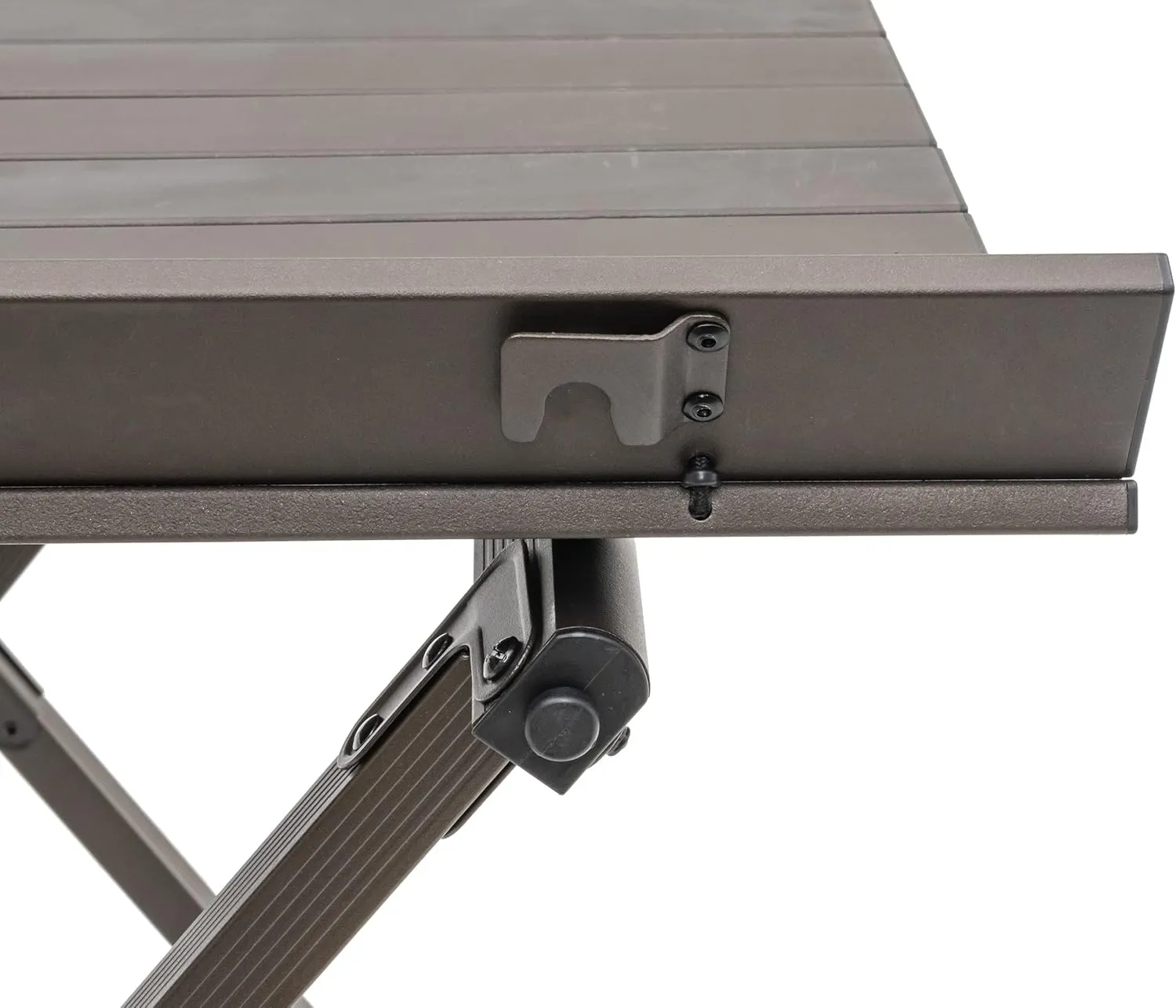 ALPS Mountaineering Folding Camping Table with Smooth Easy-to-Clean Roll Top and Sturdy and Lightweight Aluminum X Frame, Shoulder Carry Bag, 3 Sizes