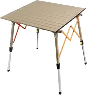 Aluminum Alloy Camping Table Folding Picnic Tables Ultralight Compact Camping Table Roll Up Table Top for Camping Hiking
