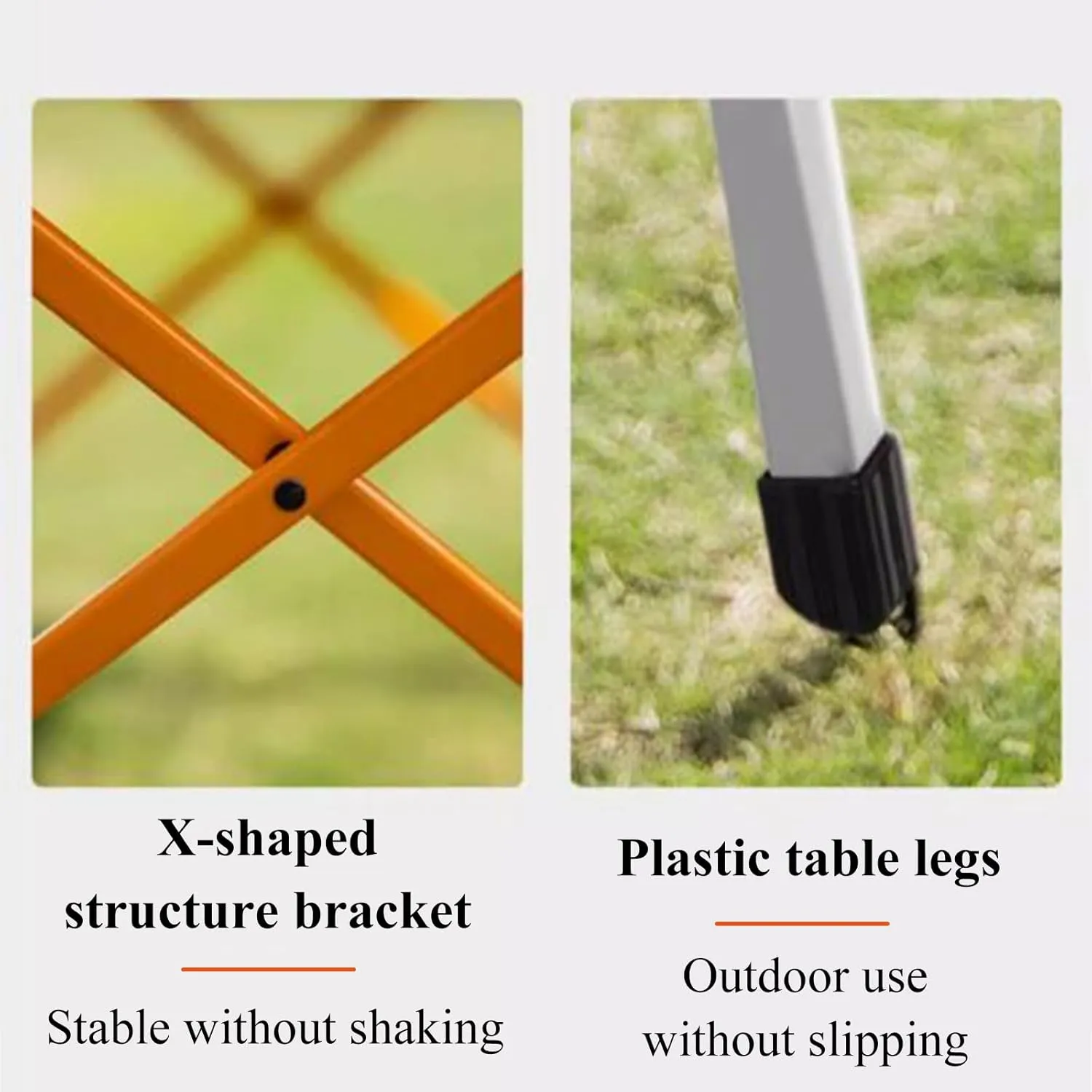 Aluminum Alloy Camping Table Folding Picnic Tables Ultralight Compact Camping Table Roll Up Table Top for Camping Hiking