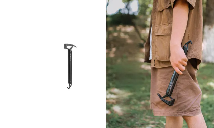 Aluminum Alloy Multi-Functional Camping Hammer