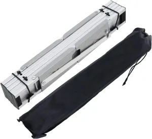 Aluminum Alloy Outdoor Table Lightweight Travel Folding Desk BBQ Easy Assembly