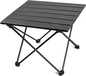 Aluminum Alloy Portable Folding Picnic Tables Folding Picnic Tables Outdoor Desk BBQ Table Hiking Camping Table