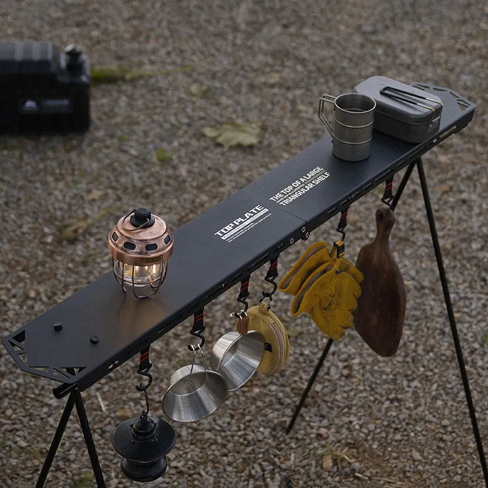 Aluminum Alloy Tripod Lantern Stand for Camping and Hiking