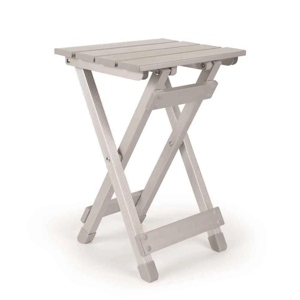 Aluminum Fold-Away Side Table - Small