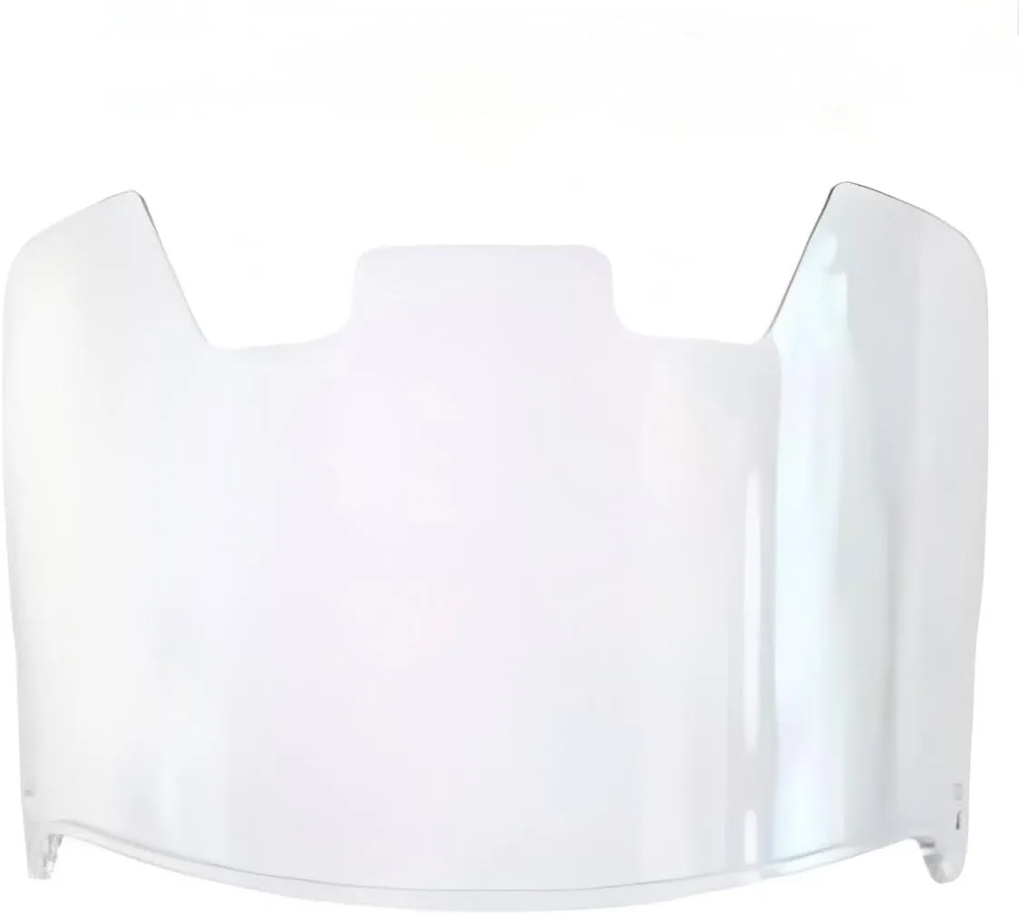 Anti-Fog Clear Football Visor - Dual-Layer Fog-Free Technology, Shatterproof Polycarbonate, Universal Fit for Adult/Youth Helmets (NFHS Approved)