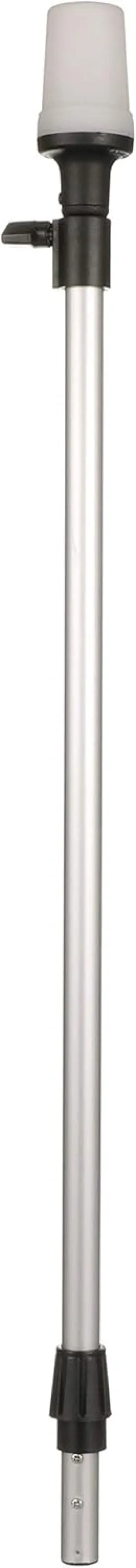 attwood 5610-48-7 Telescoping Pole Light, All-Around Light, Height-Adjustable 26-42 inches, 2 Mile 360-Degree Visibility, One Size
