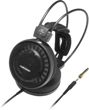 Audio-Technica ATH-AD500X Audiophile Open-Air Headphones, Black (AUD ATHAD500X)