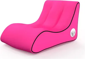 Automatic Inflatable Lounger Air Sofa Chair | Hammock-Portable | 10 Second Rapid Inflation | Waterproof | Anti-Air Leaking | Emergency Charging