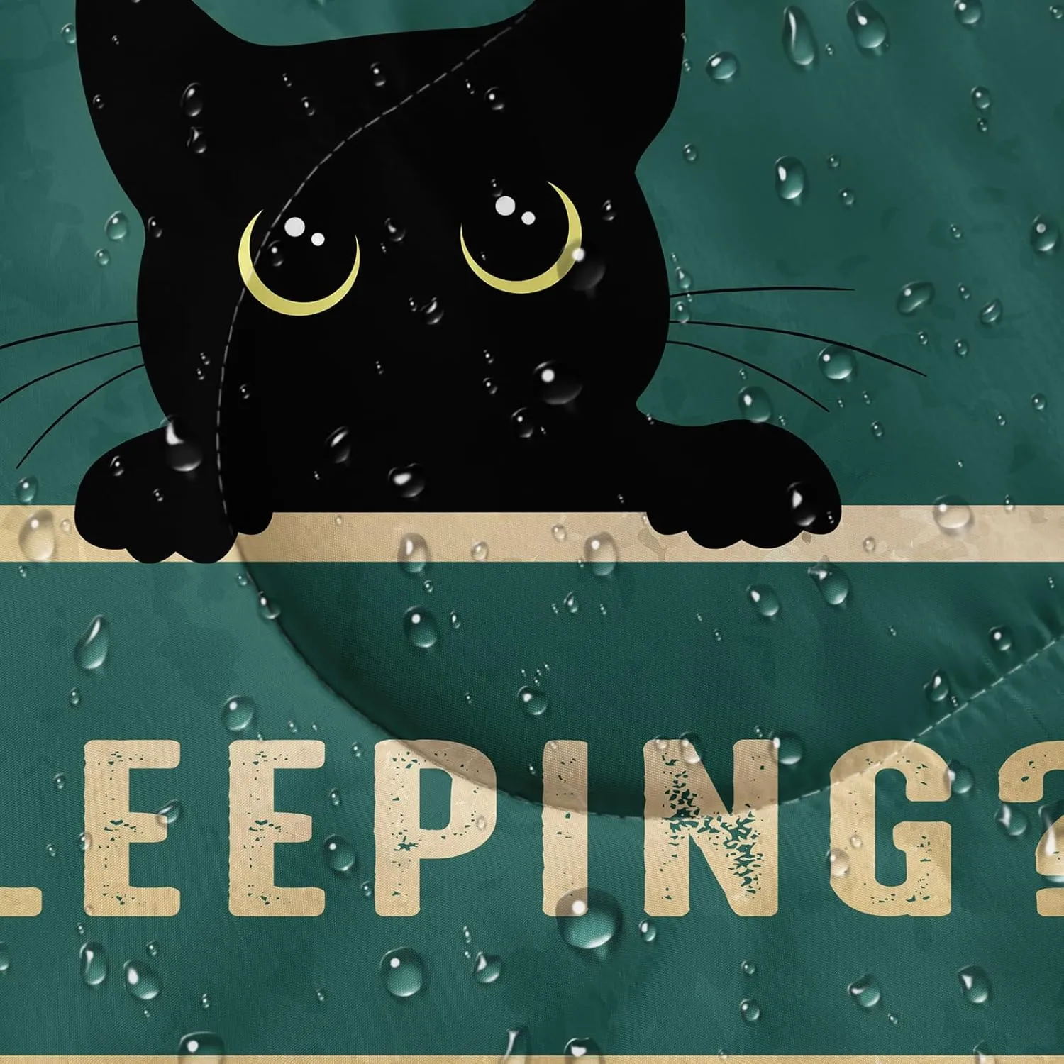 Axolotl Black Cats Sleeping Bag for Kids Adults–Lightweight Warm Cold Weather Sleeping Bags,Waterproof Portable Sleeping Bag for Camping,3 Season Cold Weather Sleeping Bag,Sleeping Bag for Hiking