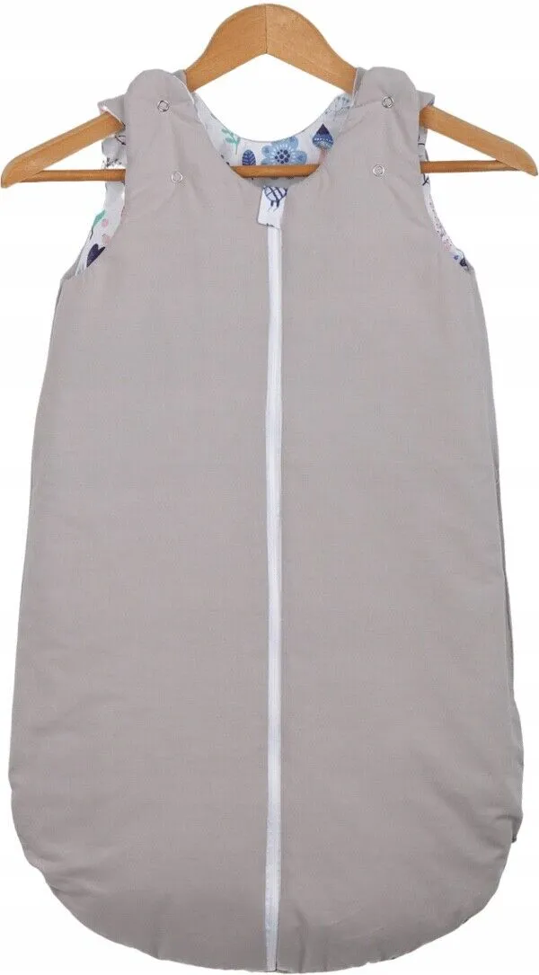 Baby Cotton Sleeping Bag Double Sided Sleepsack Quilted 1.0 Tog On the Meadow