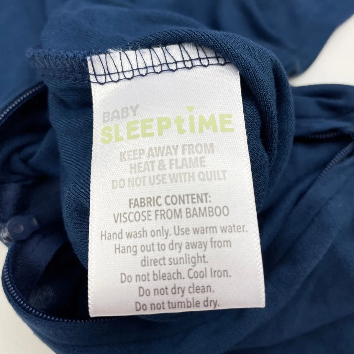 Baby Sleeptime lightweight bamboo sleeping bag, size 00, Pre-loved