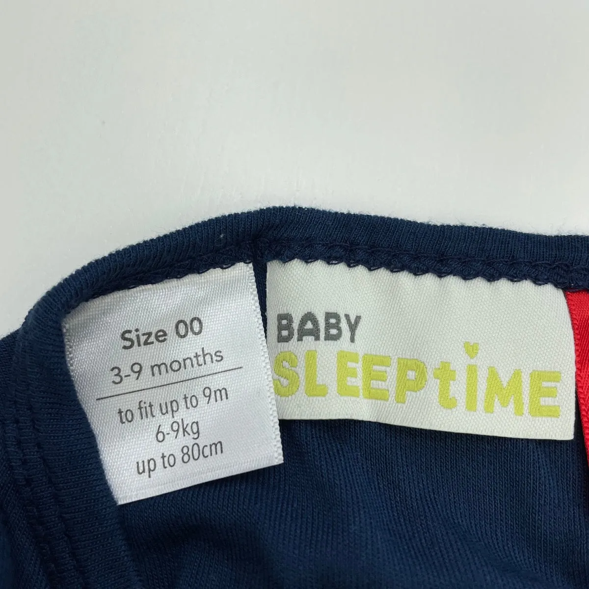 Baby Sleeptime lightweight bamboo sleeping bag, size 00, Pre-loved