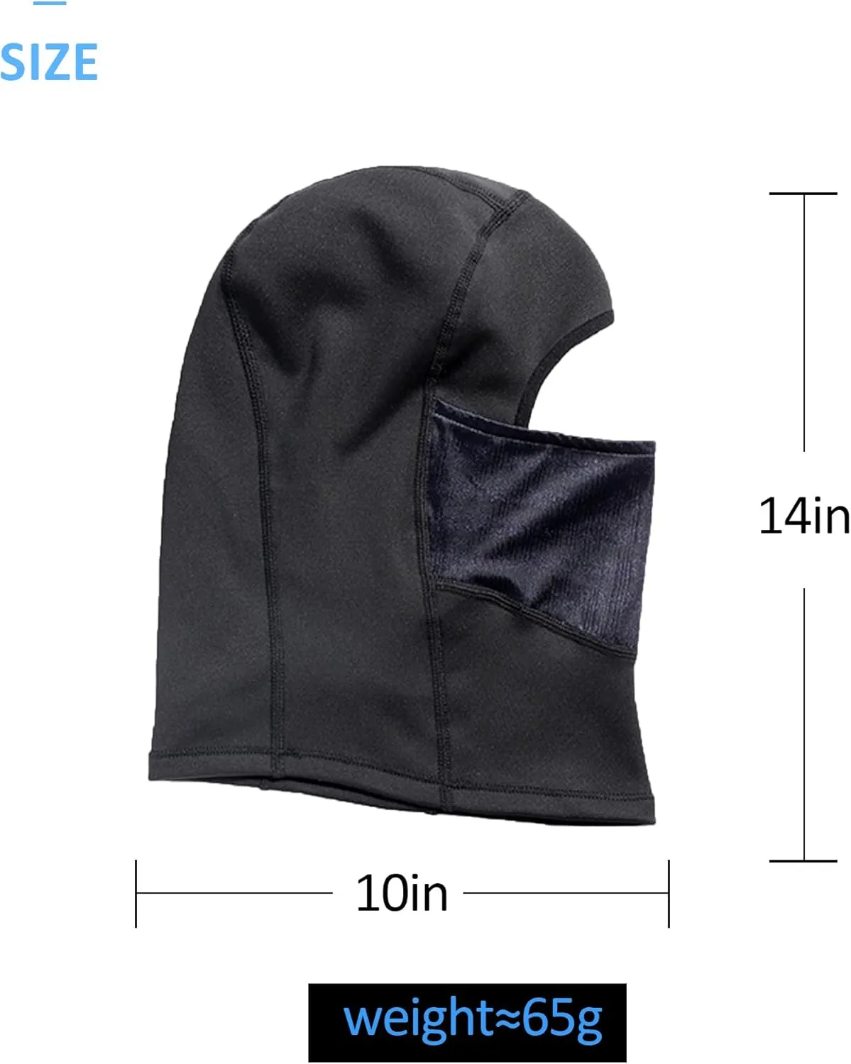 Balaclava Face Mask Men Women Thermal Ski Head Cover & Drawstring Pouch Breathable for Athletic Motorcycle