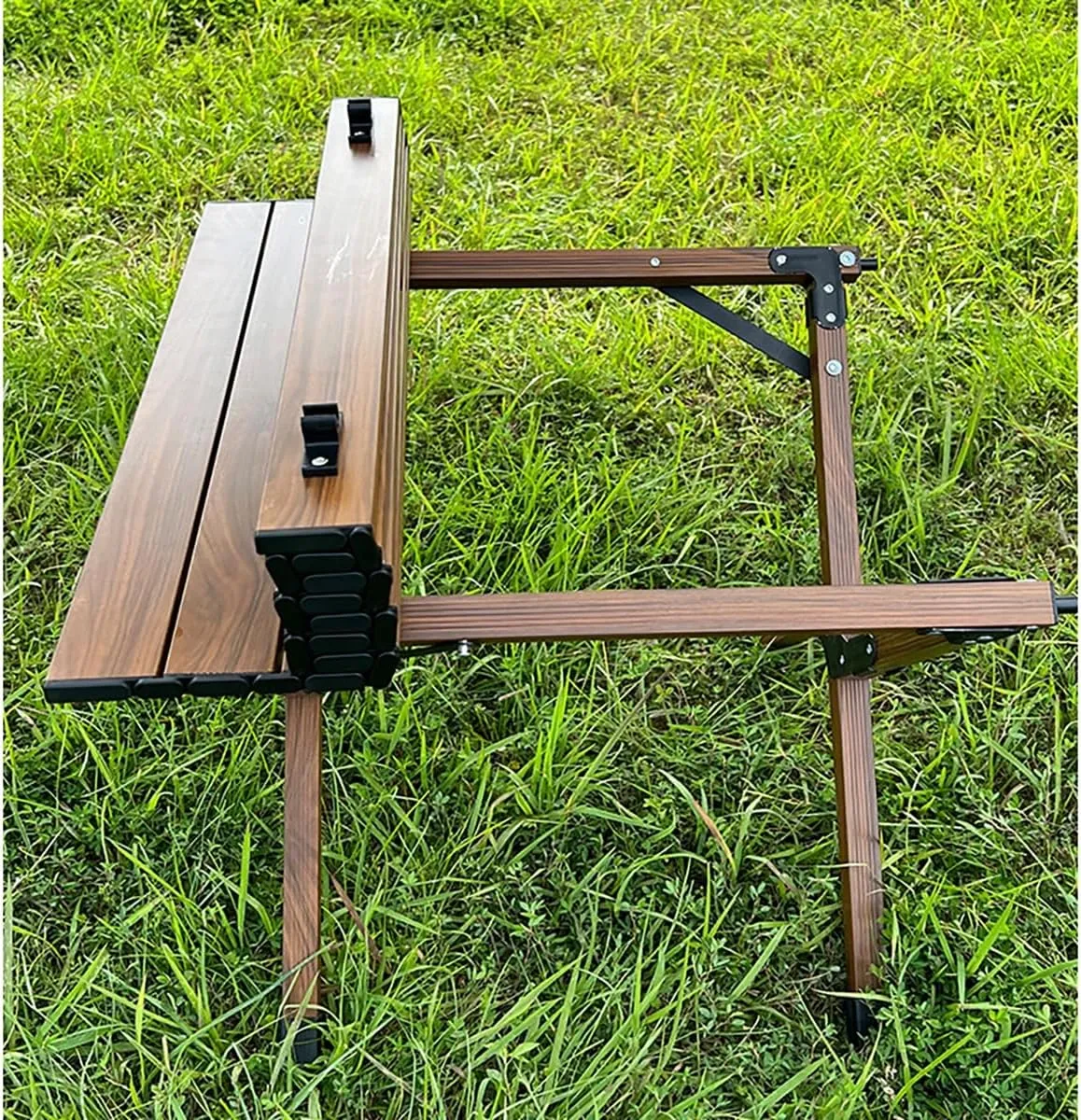 Beach Camping Folding Table, Portable Compact Outdoor Ultralight Aluminum Camping Table, Travel Table for Camping Barbecue Travel Night Market Stalls,M