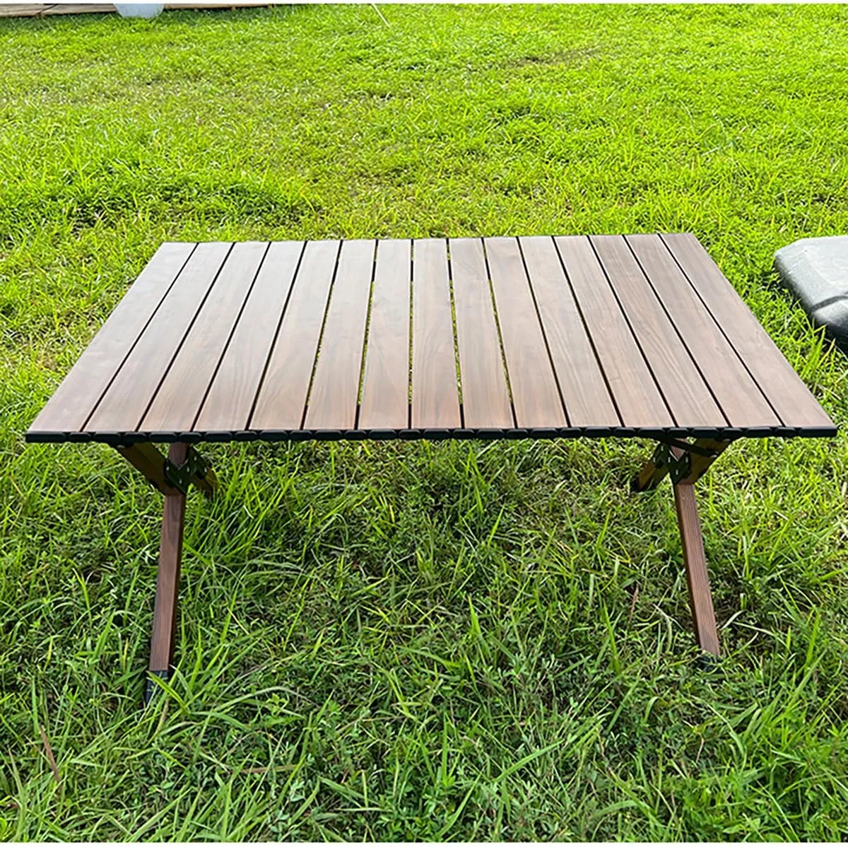 Beach Camping Folding Table, Portable Compact Outdoor Ultralight Aluminum Camping Table, Travel Table for Camping Barbecue Travel Night Market Stalls,M