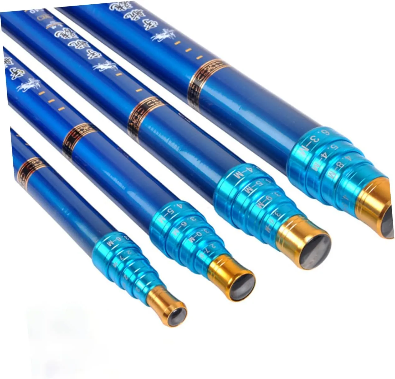 BESPORTBLE 2 Pcs Tenkara Fishing Rod Carbon Fiber Fishing Rod Carbon Fly Fishing Pole Tenkara Line Portable Travel Fishing