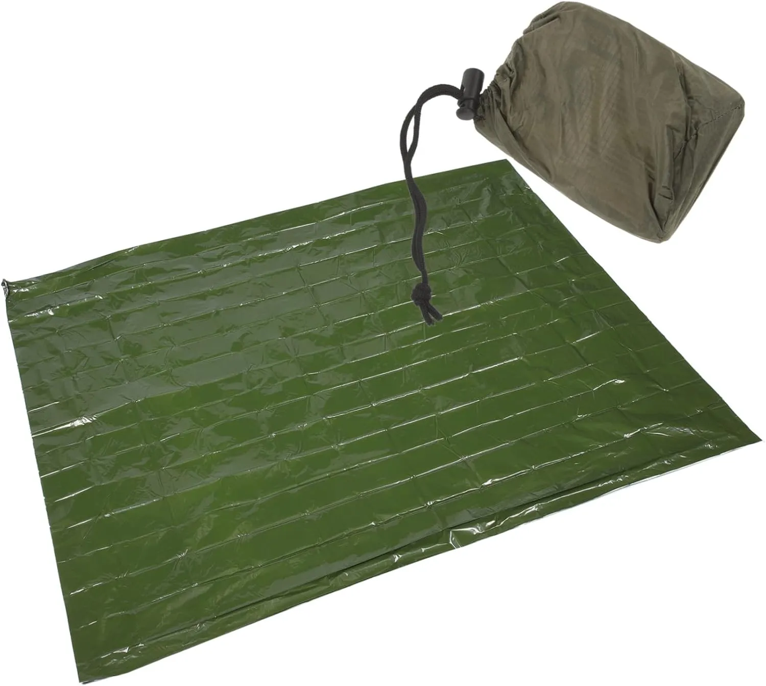 BESPORTBLE 3 Sets Emergency Blanket Camping Supplies Foldable Survival Blanket Block Rain Moisture Heat Retention