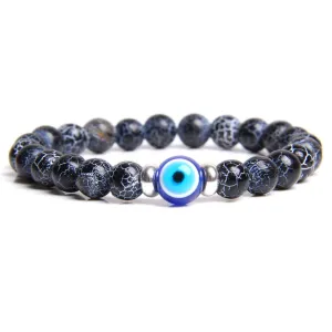 Blue Weathered Agate Peace & Calm Bracelet