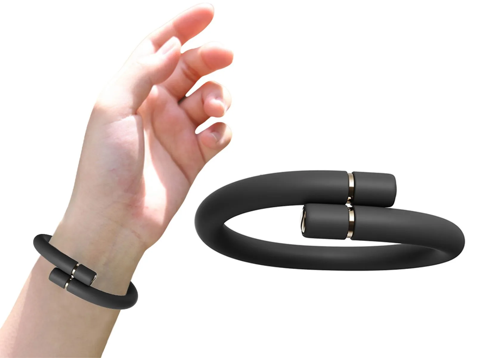 Bracelet Black Price drop with Mosquito Repellent Replacement IoT-powered Silicone 6 Sticks