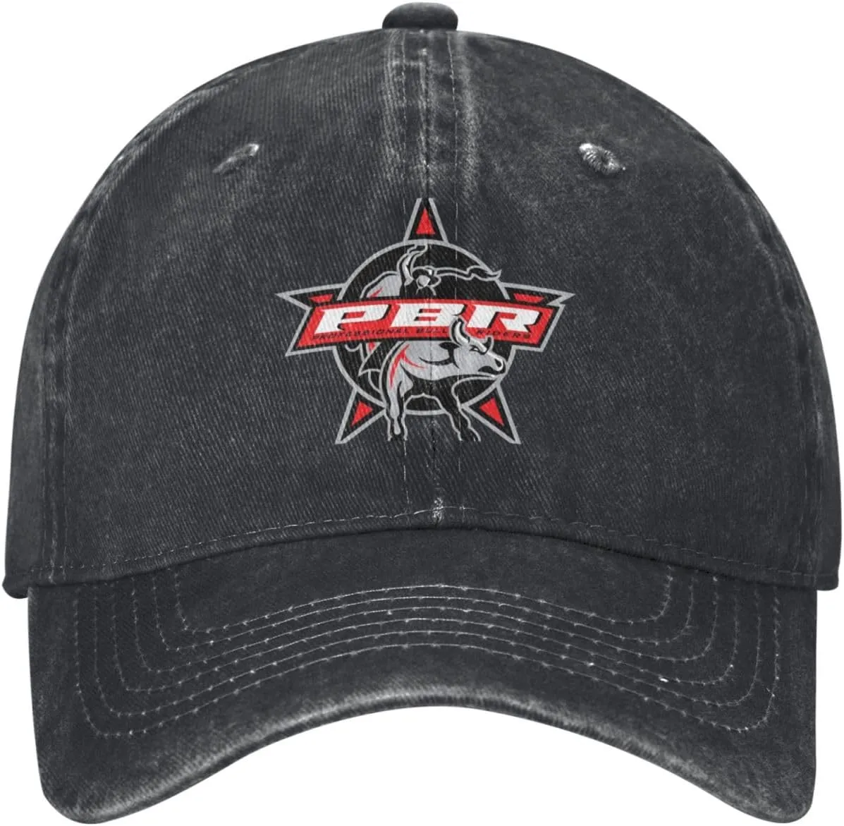 Bull Riding Us Flag Bull Rider Adult Cowboy Hat Womens Man Outdoor Casquette