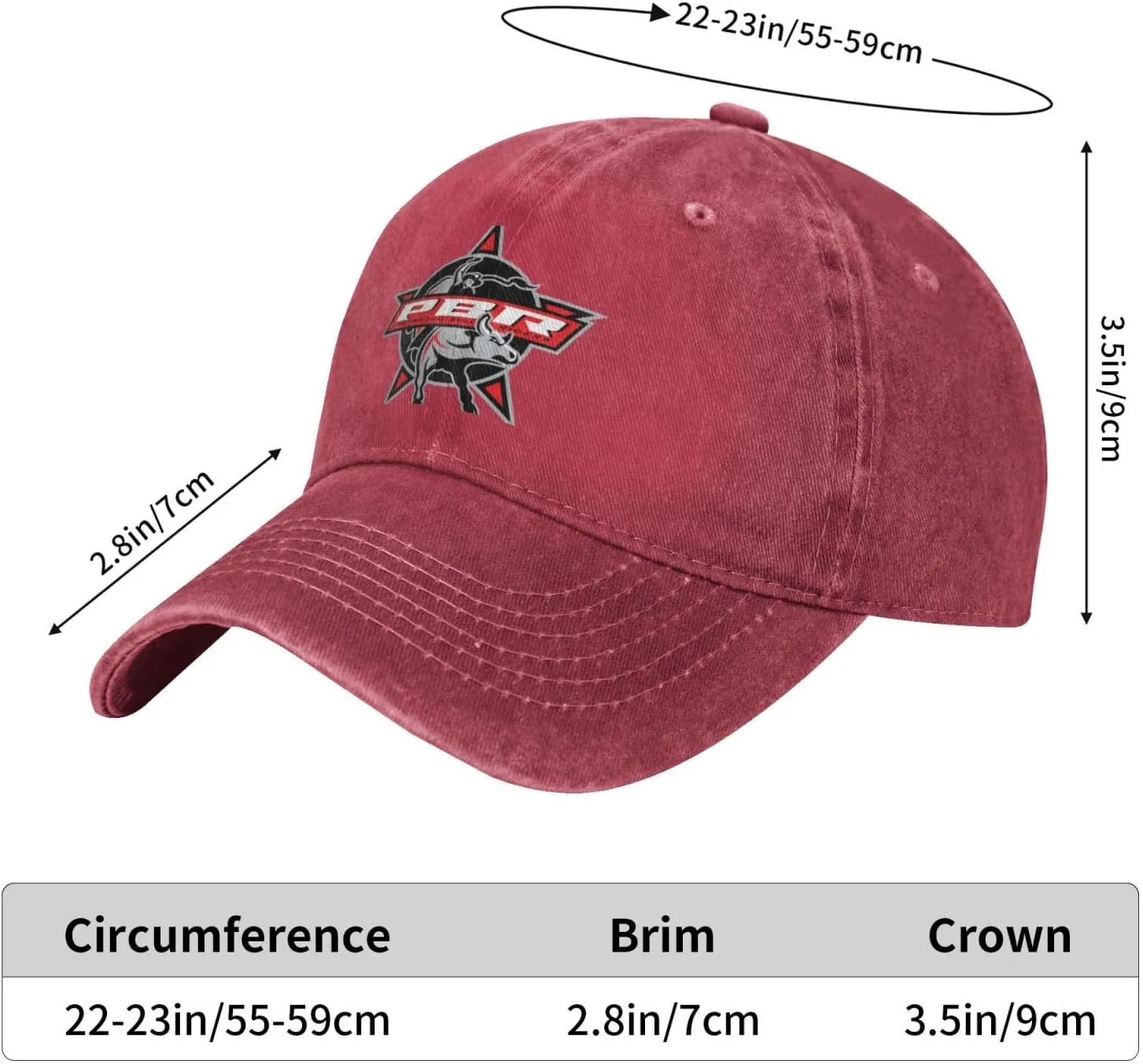 Bull Riding Us Flag Bull Rider Adult Cowboy Hat Womens Man Outdoor Casquette
