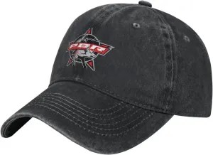 Bull Riding Us Flag Bull Rider Adult Cowboy Hat Womens Man Outdoor Casquette