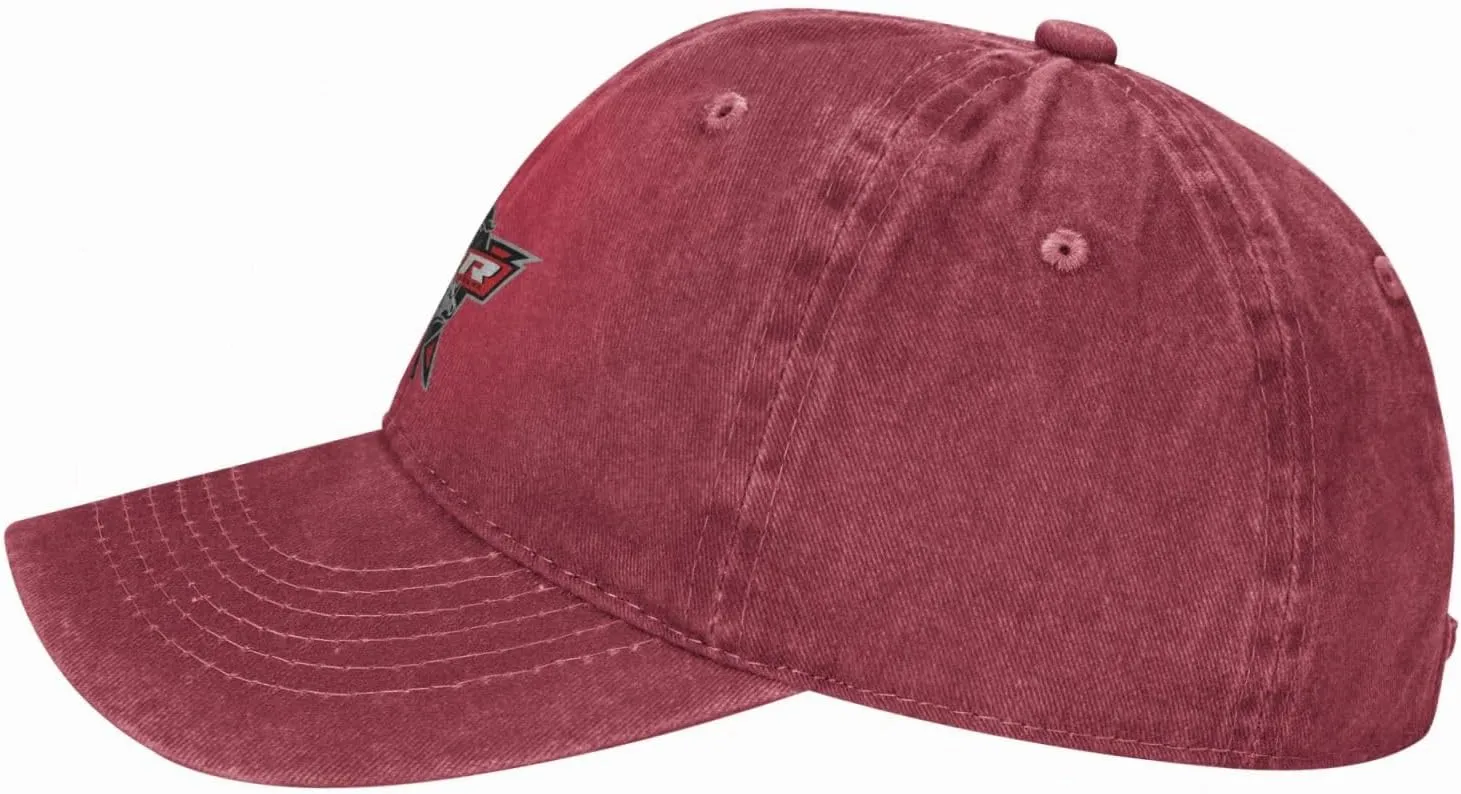 Bull Riding Us Flag Bull Rider Adult Cowboy Hat Womens Man Outdoor Casquette