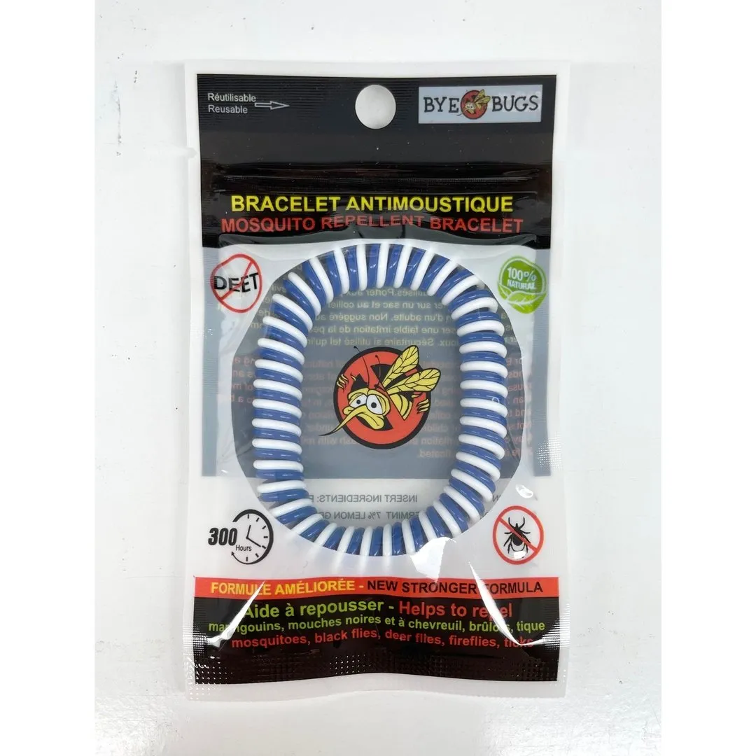 Bye bugs - mosquito repellent bracelet - elastic