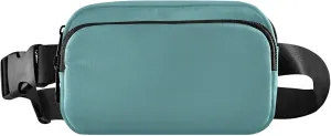 Cadetblue Fanny Belt Bag Waist Packs Crossbody Bags Bum Bag for Running Hiking Travel Workout Adjustable Strap for Women Men