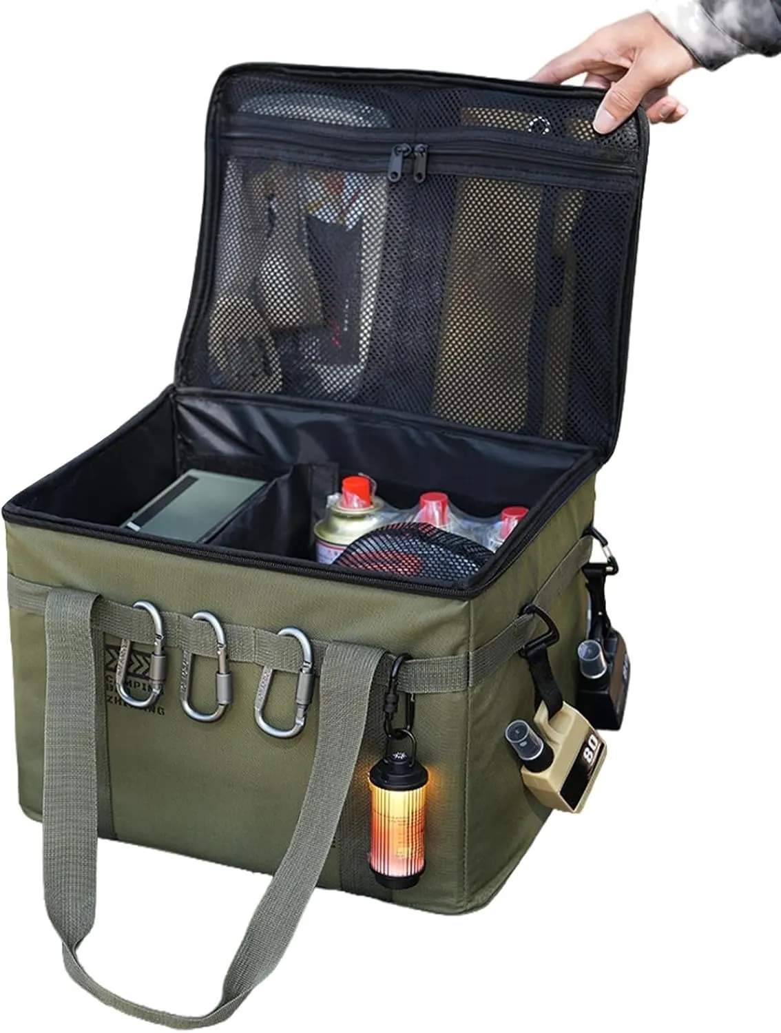 Camping Bags for Organizing,Insulated Bag for Camping | Waterproof Kitchen Equipment Carrying Solution for Tents Traveling Picnic Backpacking Hiking Adventure