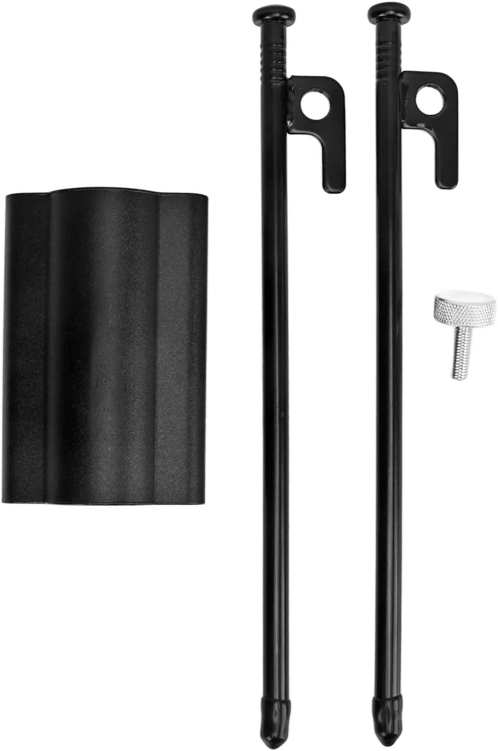 Camping Canopy Pole Holder, Tent Holder Camping Tent Pole Holder Aluminum Alloy Copper with Adjustable Nut Tent Pole Bracket for Outdoor Camping, Hiking