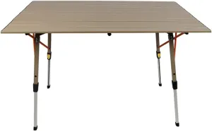 Camping Folding Table Adjustable Folding Aluminum Table, Outdoor Egg Roll Table, Multifunctional Picnic Barbecue Table, Self-Driving Camping Easy to Carry for Outdoor Picnic Beach (Style 4)